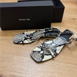 Snakeskin Sandals
